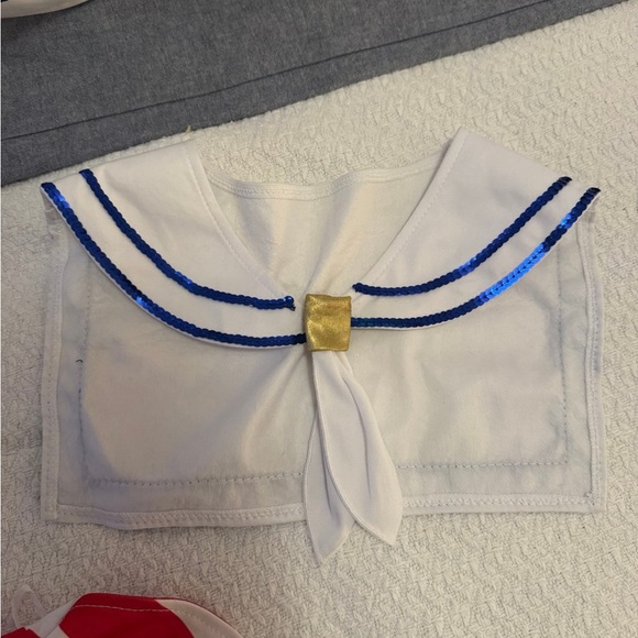 Sailor Costume (plus captain set) - Red, White, and Blue - Picture 5 of 11